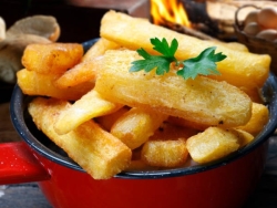 Recetas de cocina peruana: Yuquitas Fritas